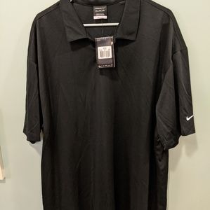 Mens Nike pebble texture polo